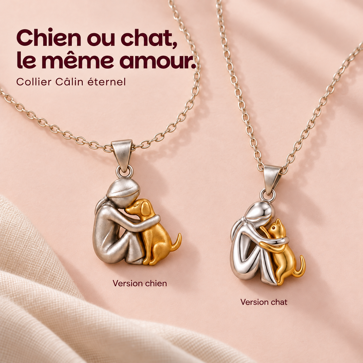 Collier Câlin éternel