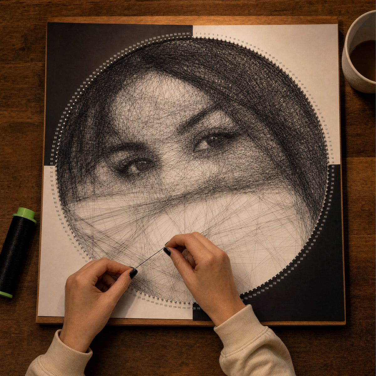 Le Portrait en fil